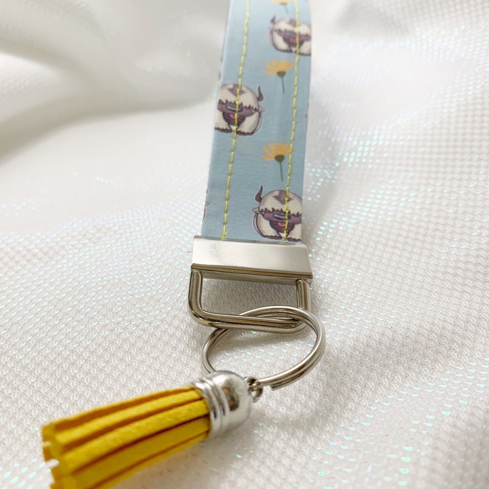 Appa wristlet avatar handmade keychain,key fob
